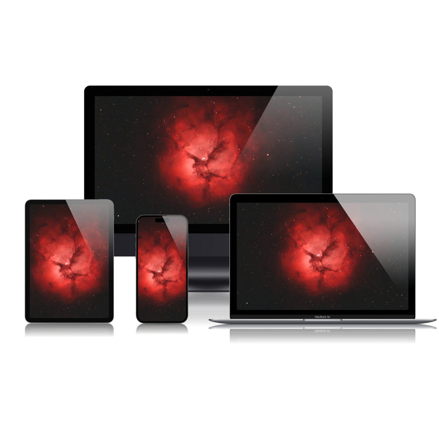 Trifid Nebula (June 19th 2023) Wallpaper Bundle
