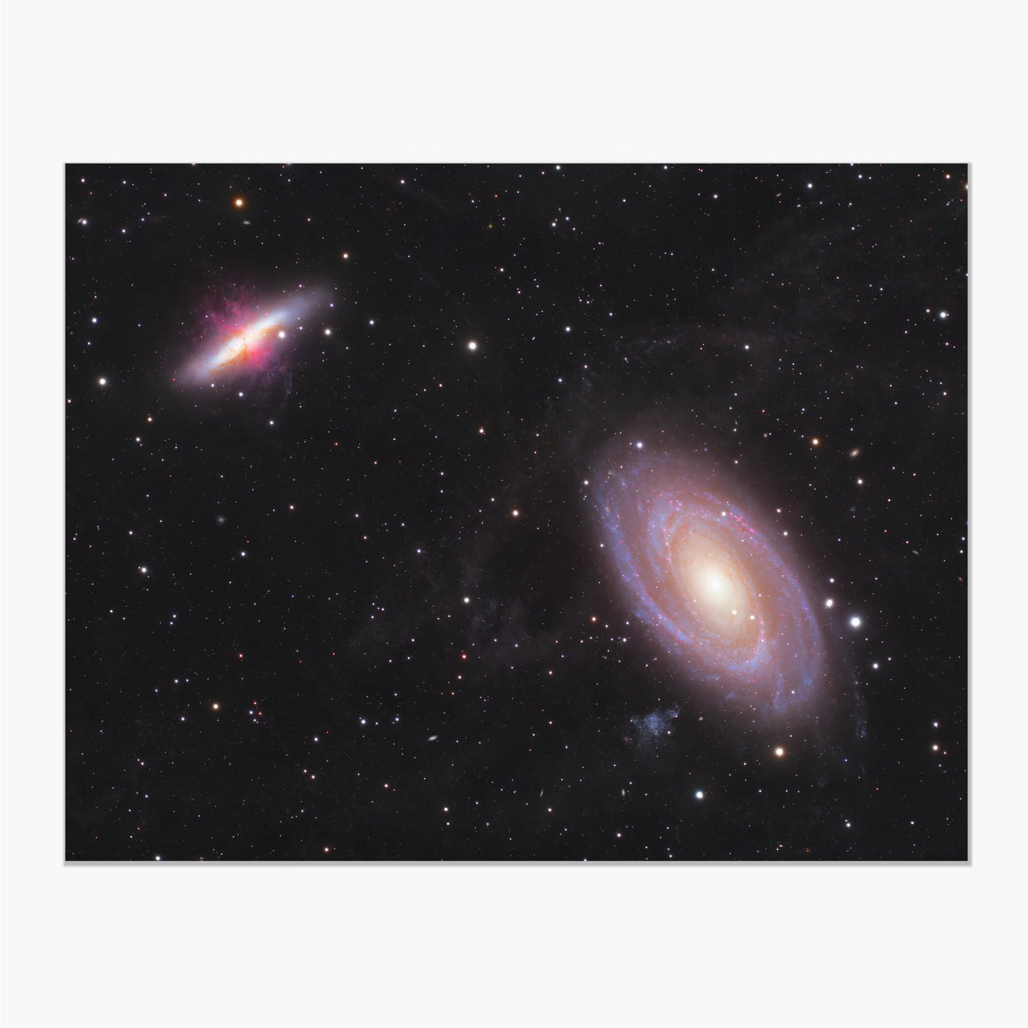 Galactic Harmony: Bode’s Dance with the Cigar Galaxy