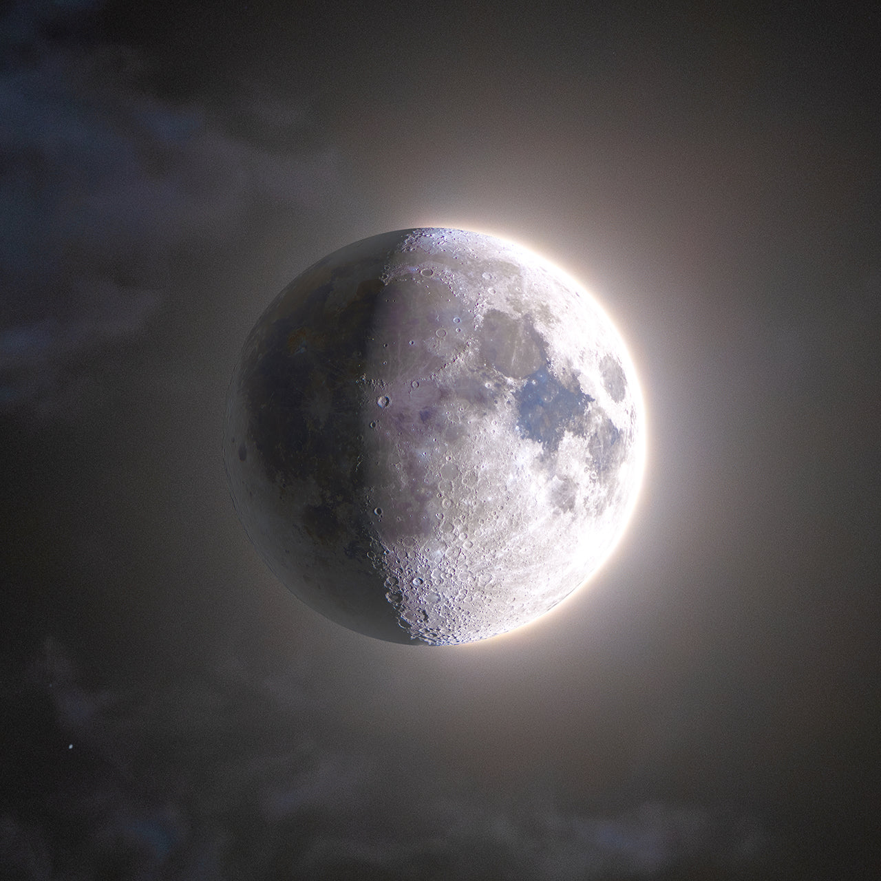 First Quarter Moon (June 27th 2023) Mobile Wallpaper