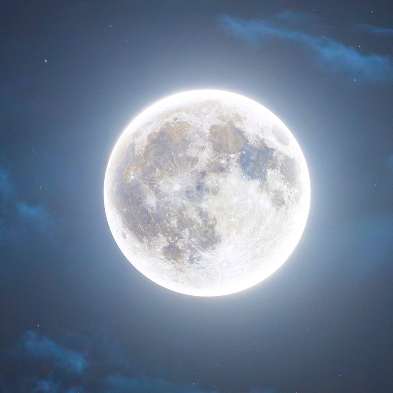 Full Hunter Moon of October 2023 Mobile Wallpaper