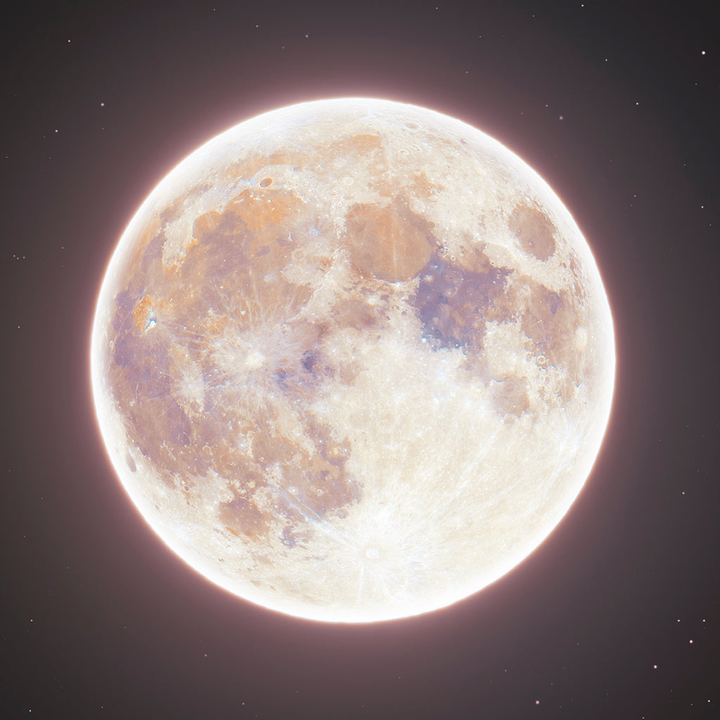 Full Pink Moon of April 12th 2025 Wallpaper Bundle