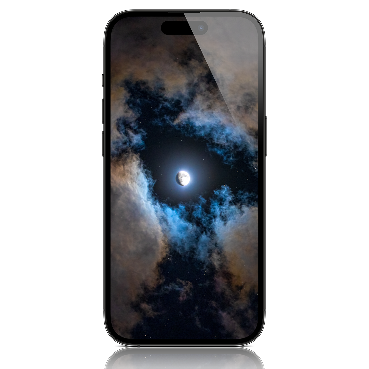 Luminescent Moon (Moon of May 1st 2023) Mobile Wallpaper
