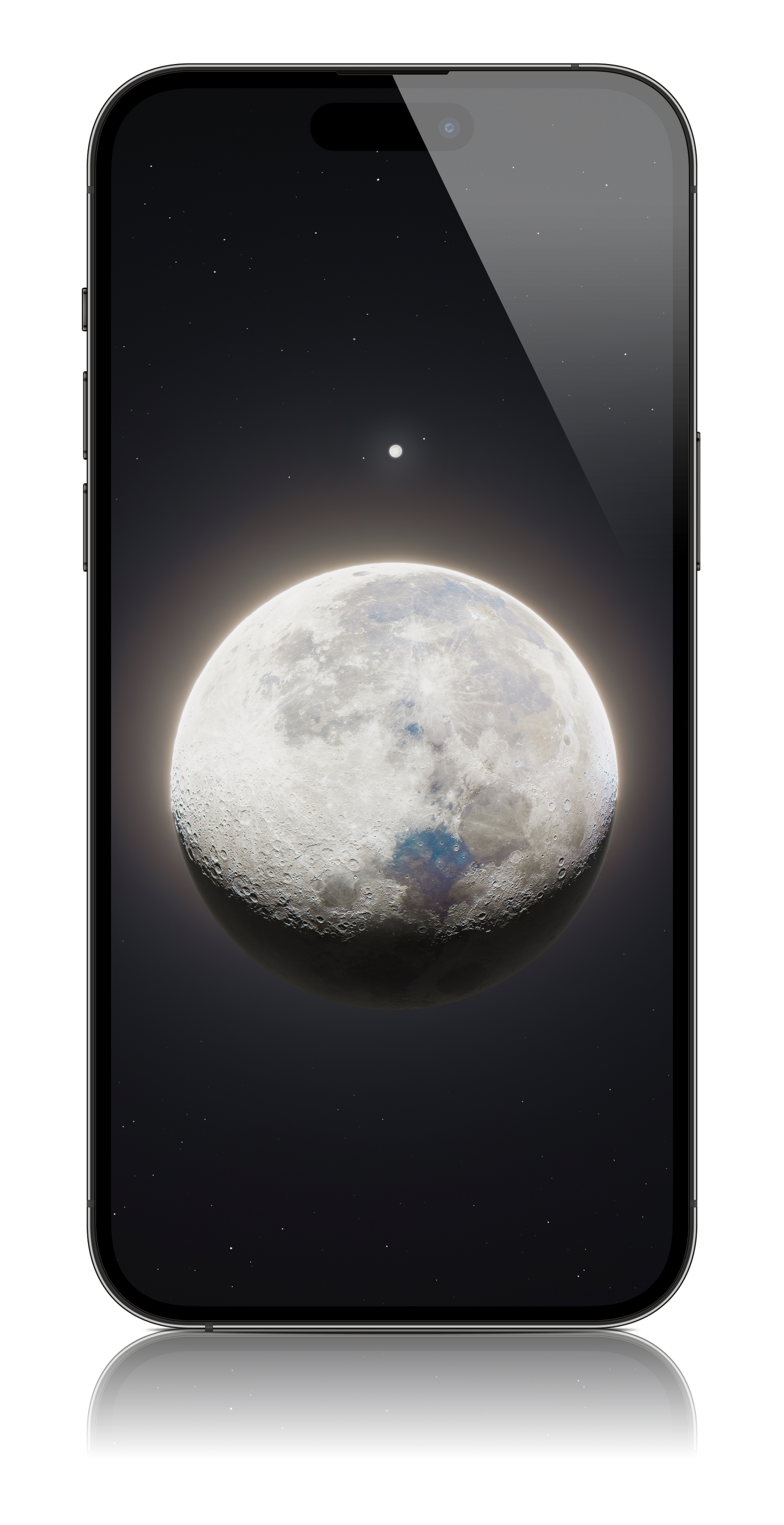 Moon and Jupiter September 3rd 2023 Wallpaper Bundle