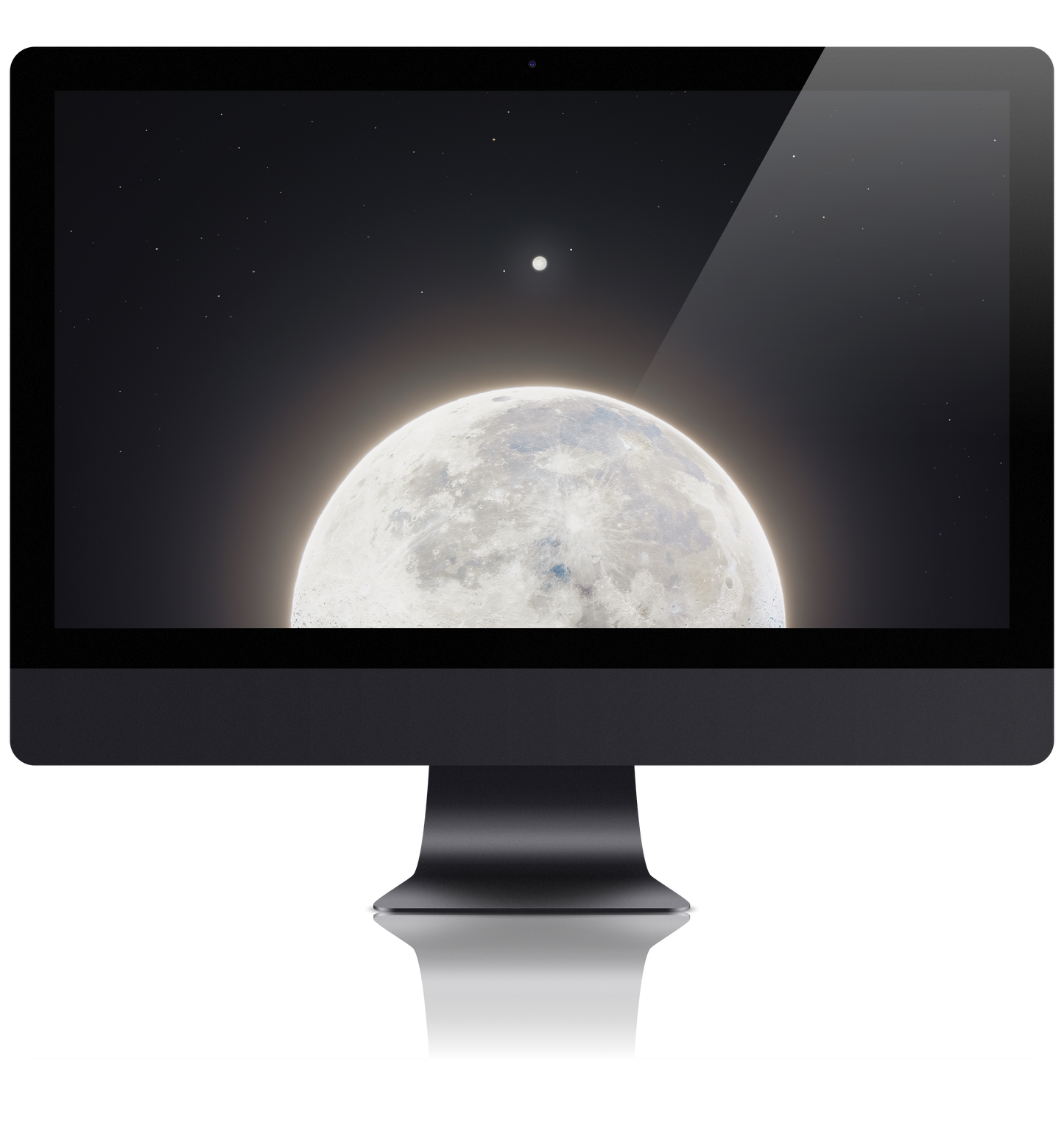 Moon and Jupiter September 3rd 2023 Wallpaper Bundle