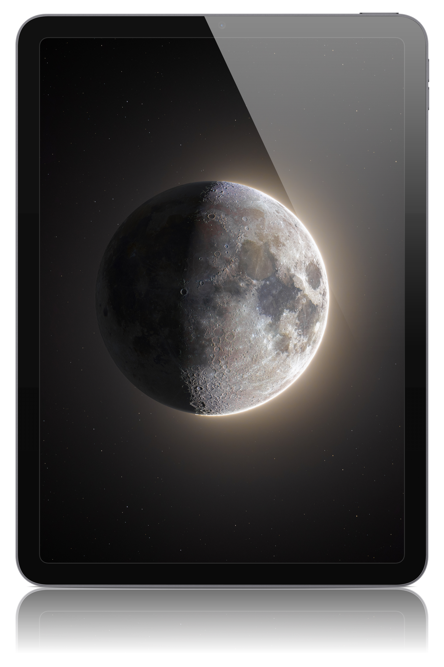 First Quarter Moon of September 23rd 2023 Wallpaper Bundle
