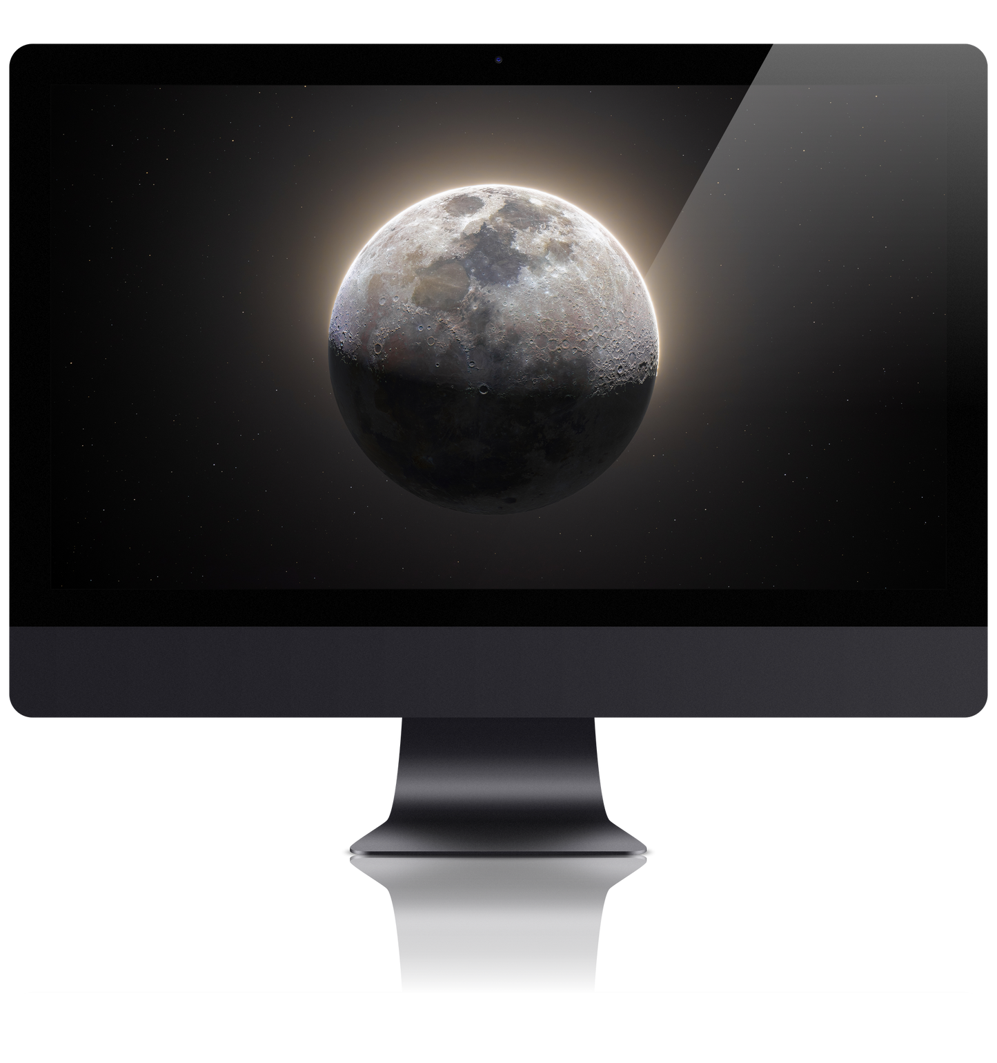 First Quarter Moon of September 23rd 2023 Wallpaper Bundle