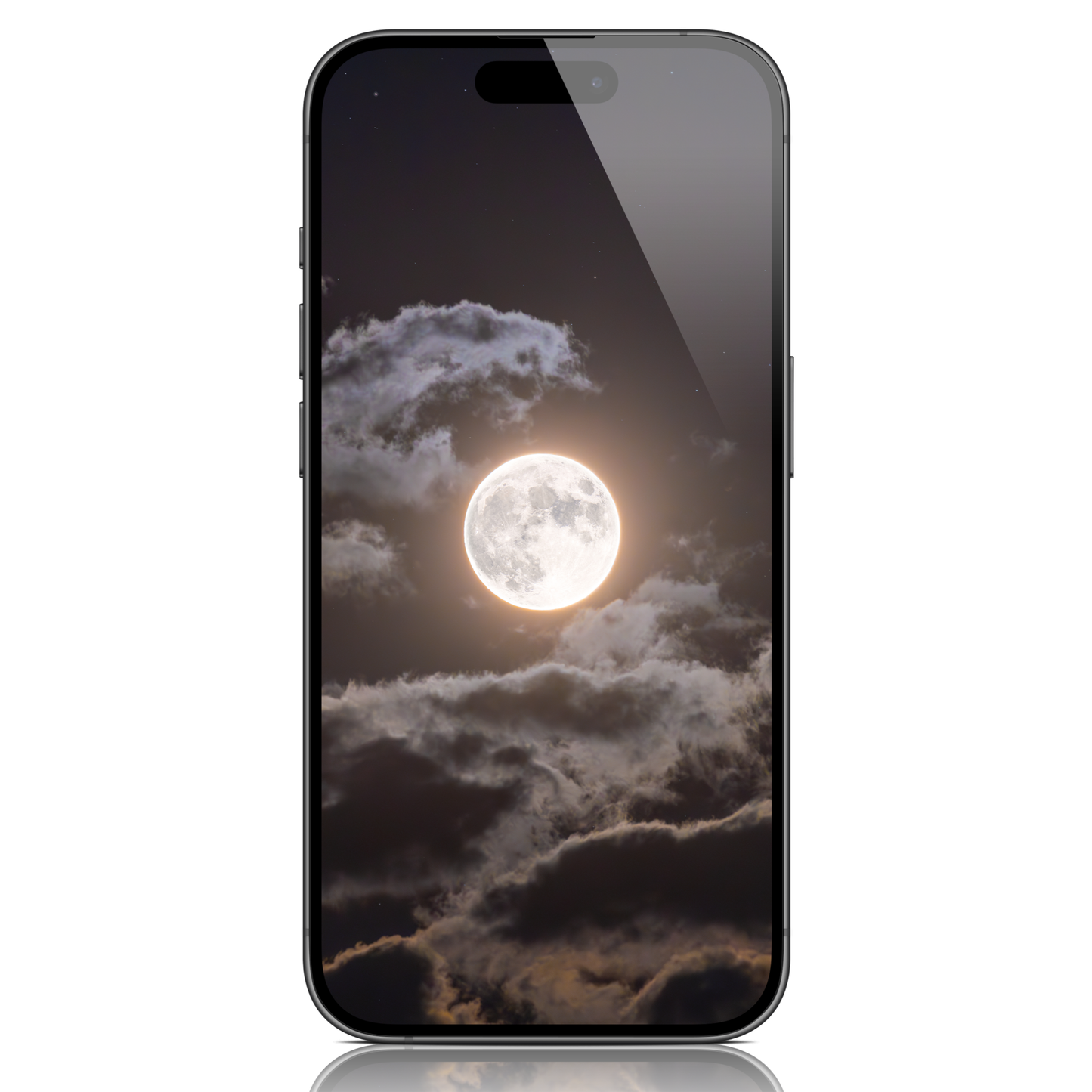Full Harvest Moon of September 2023 Mobile Wallpaper
