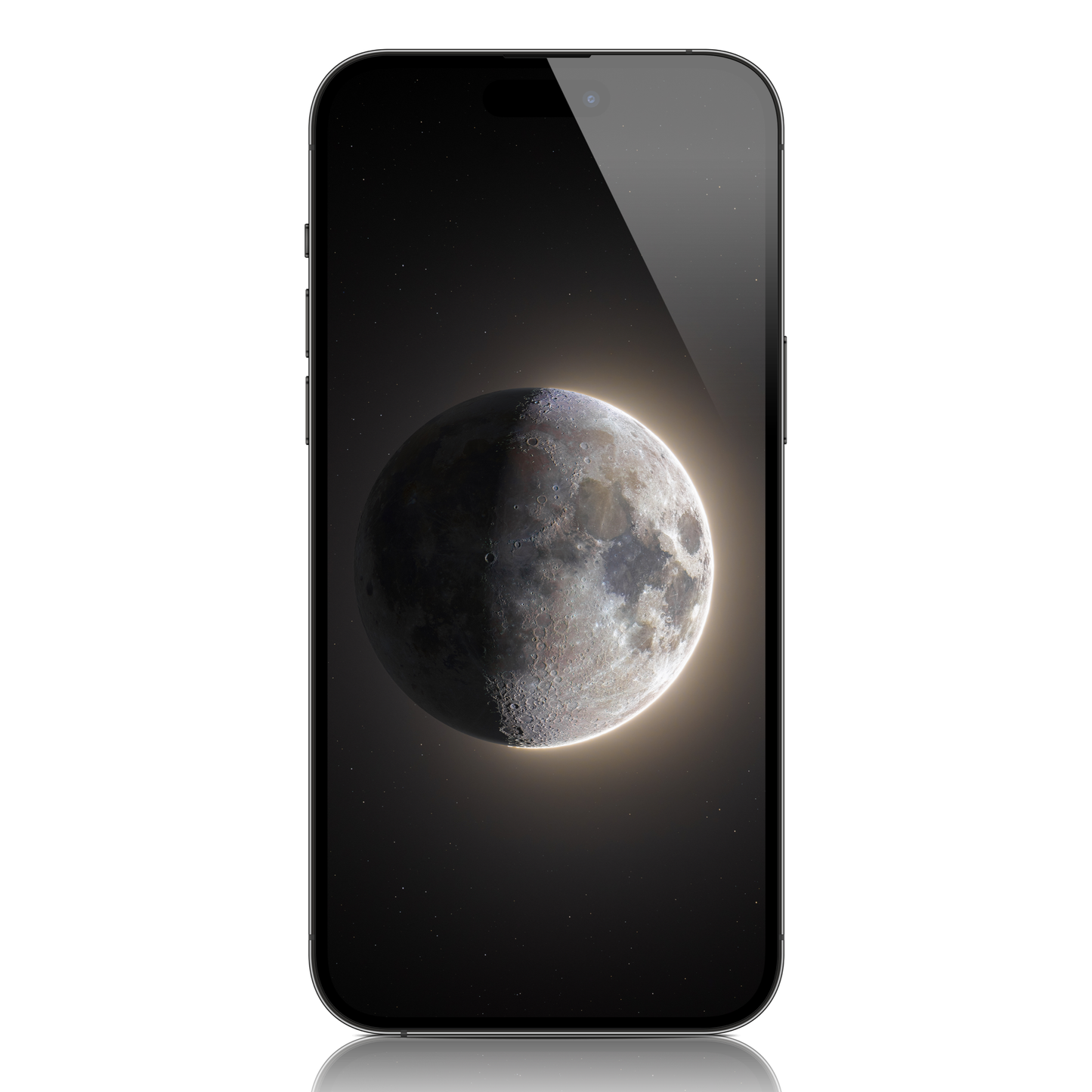 First Quarter Moon of September 23rd 2023 Mobile Wallpaper