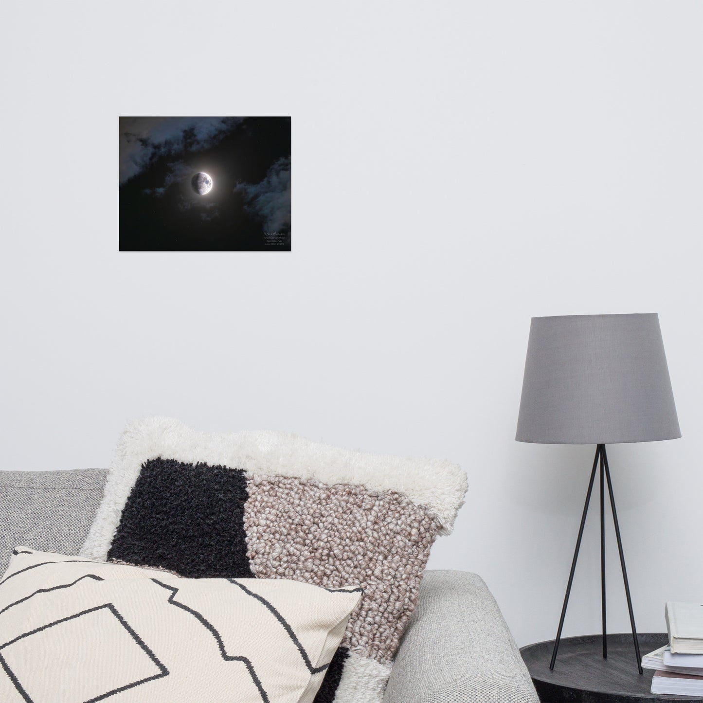The First Quarter Moon of June 27th 2023