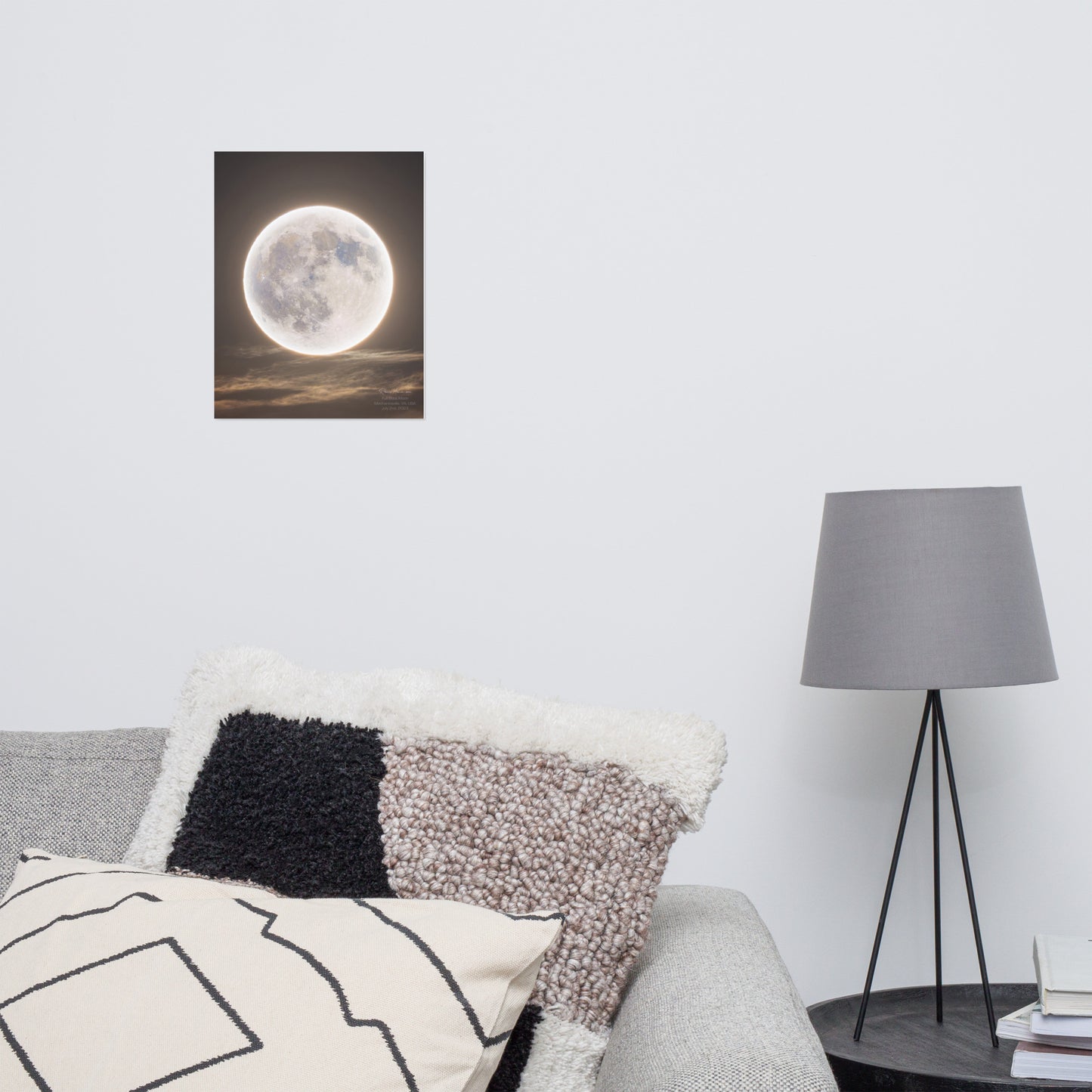 The Full Buck Moon of July 2nd, 2023 (Zoomed In Version)