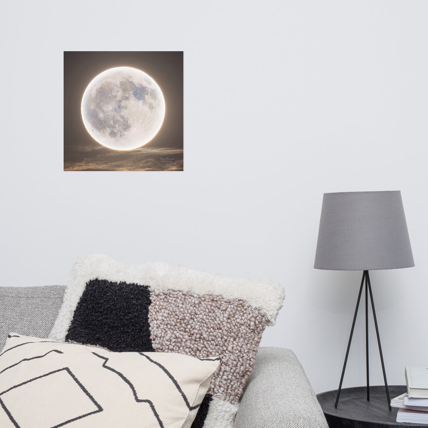 The Full Buck Moon of July 2nd, 2023 (Zoomed In Version)