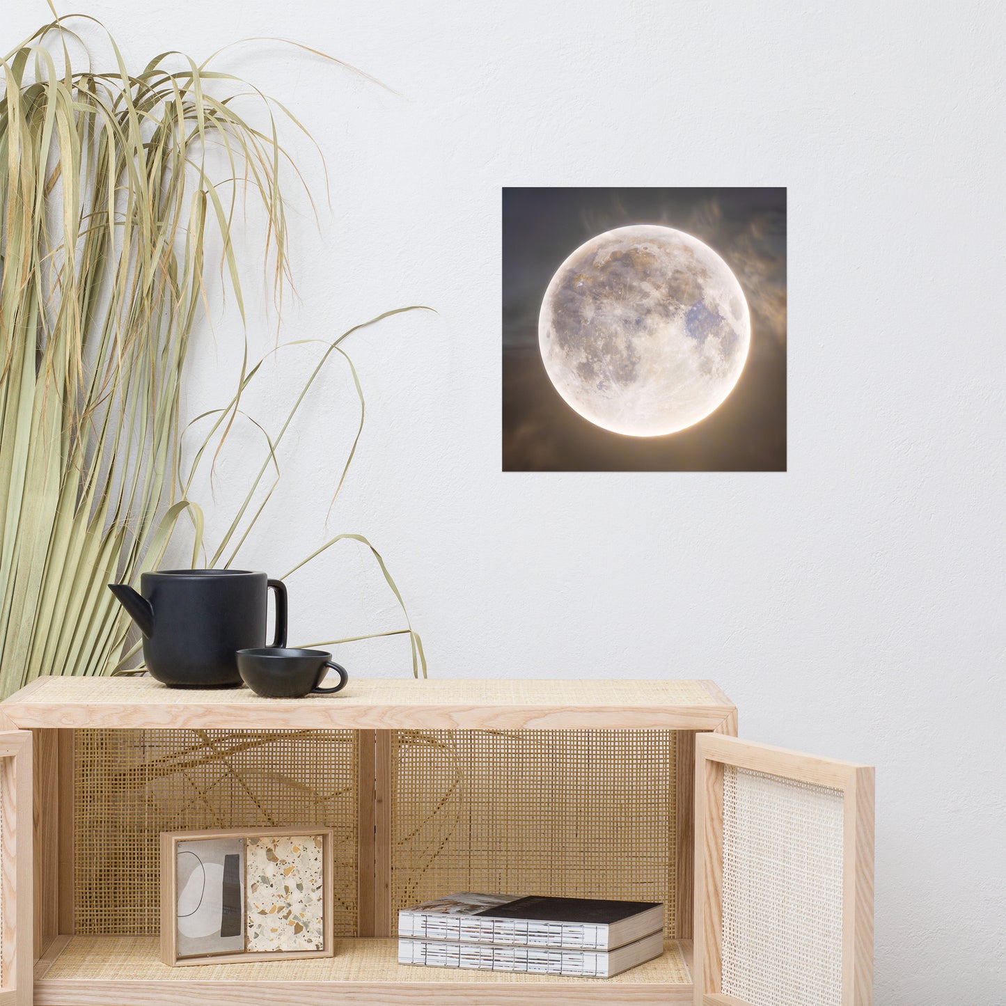 The Super Blue Moon of August 2023 (Cropped Version)