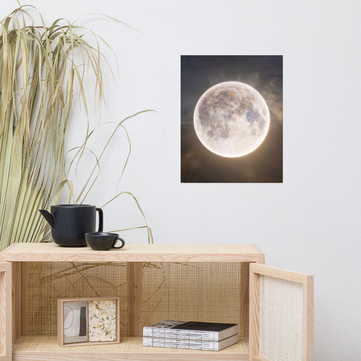 The Super Blue Moon of August 2023 (Cropped Version)