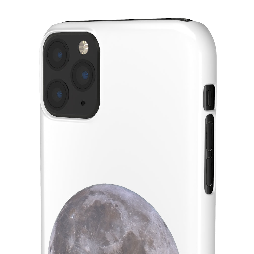 Full Moon Snap Cases - White
