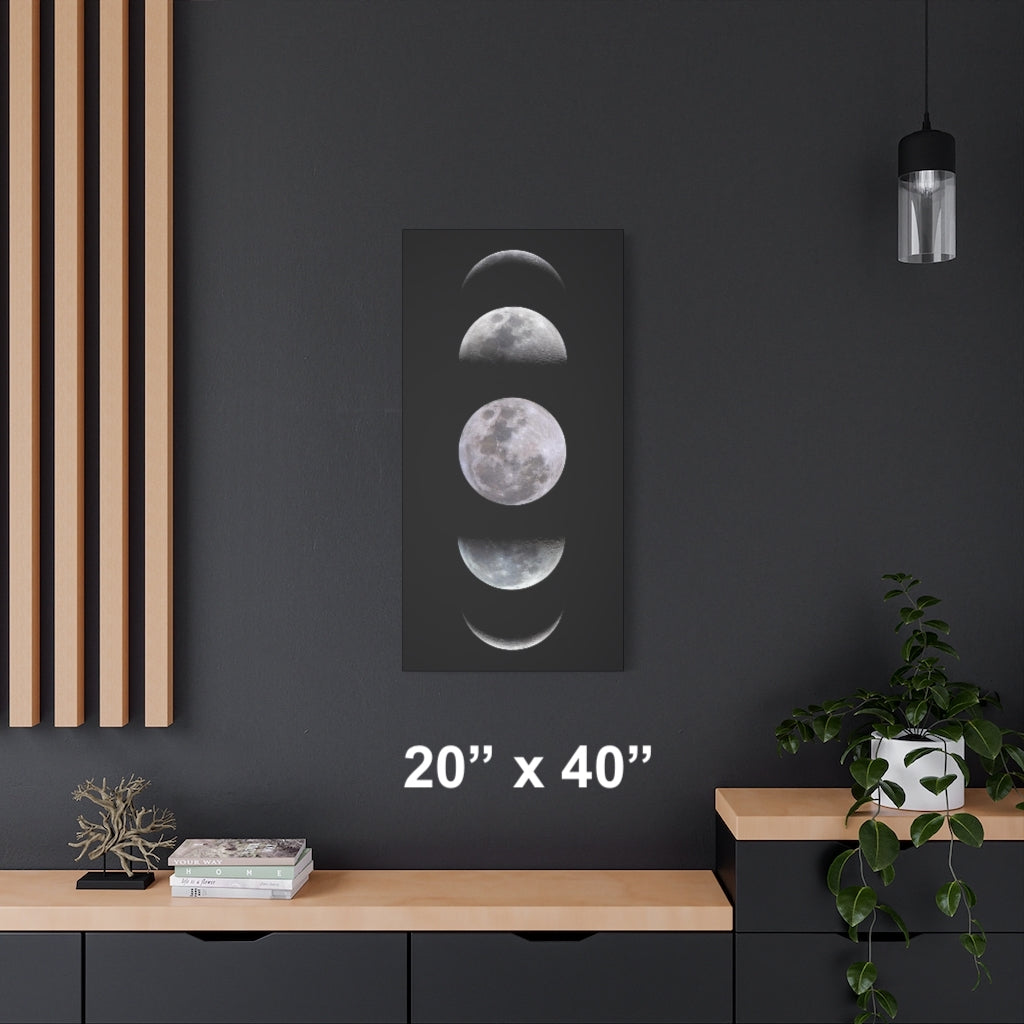 Moon Phases Classic Canvas