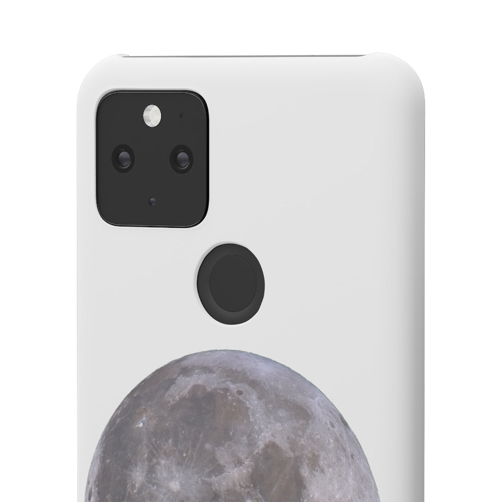 Full Moon Snap Cases - White