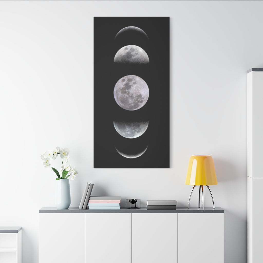Moon Phases Classic Canvas