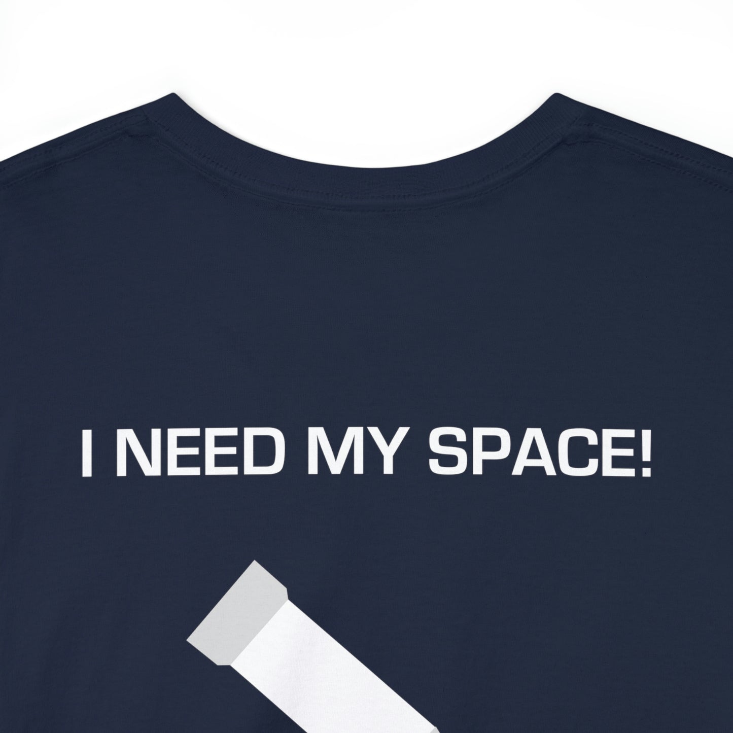 Full Moon Astronomy Tshirt - Telescope Back Design