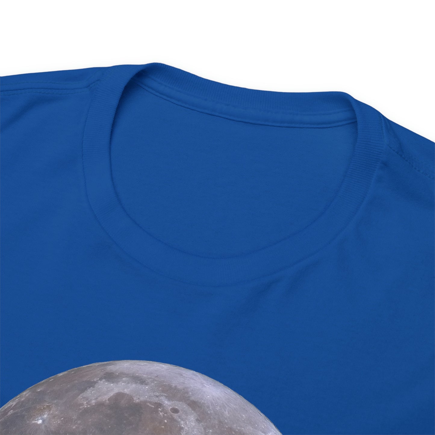Full Moon Astronomy Tshirt - Telescope Back Design