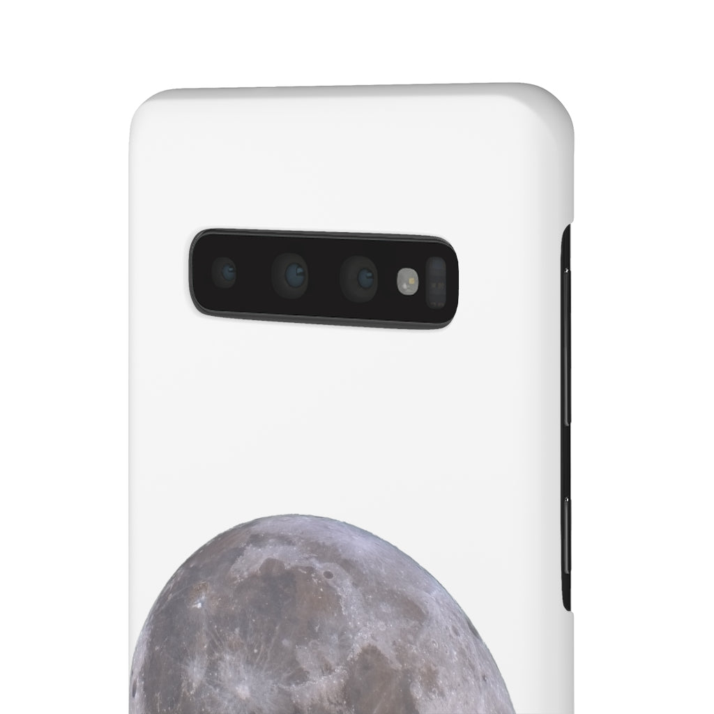 Full Moon Snap Cases - White