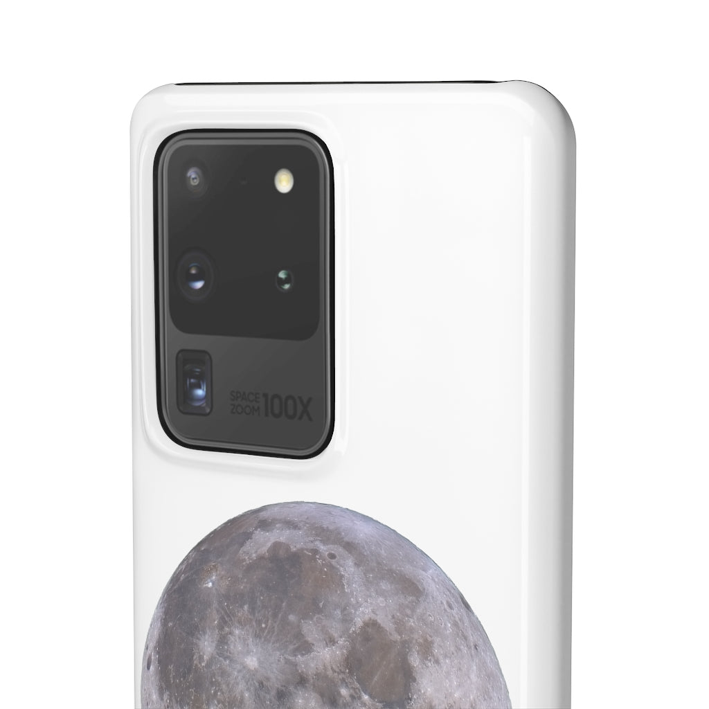 Full Moon Snap Cases - White