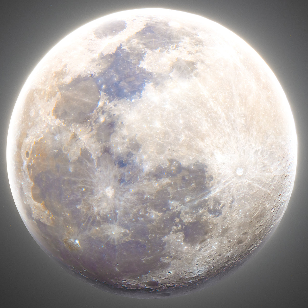 Waxing Gibbous Moon of February 14th 2022 Wallpaper Bundle Download