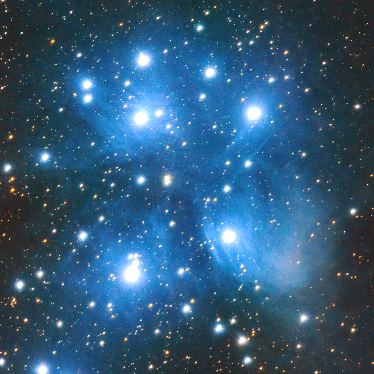 The Pleiades Mobile Wallpaper