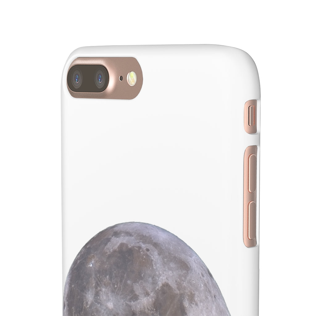 Full Moon Snap Cases - White