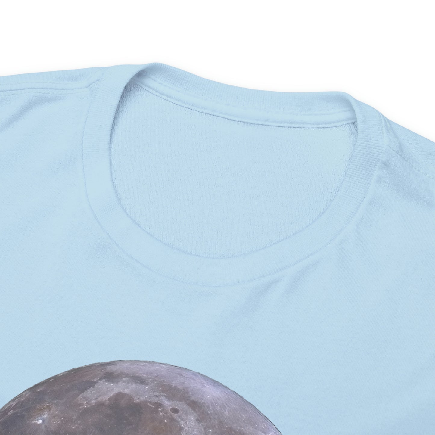 Full Moon Astronomy Tshirt - Telescope Back Design