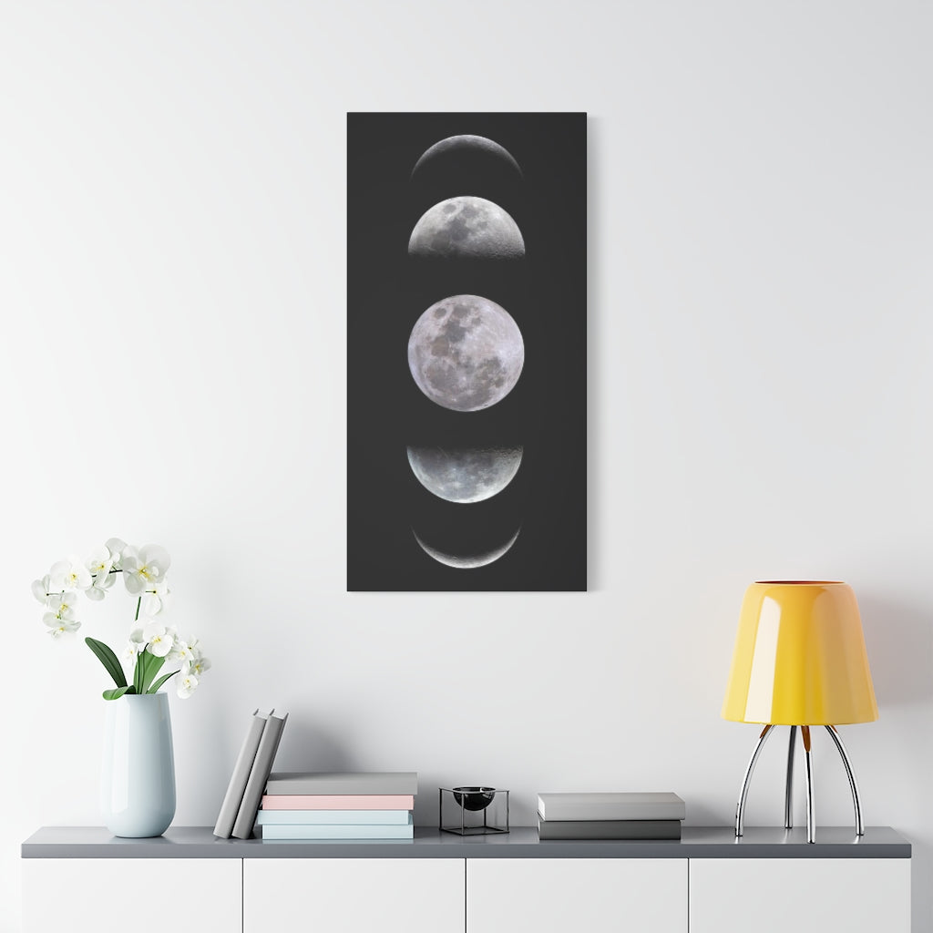 Moon Phases Classic Canvas