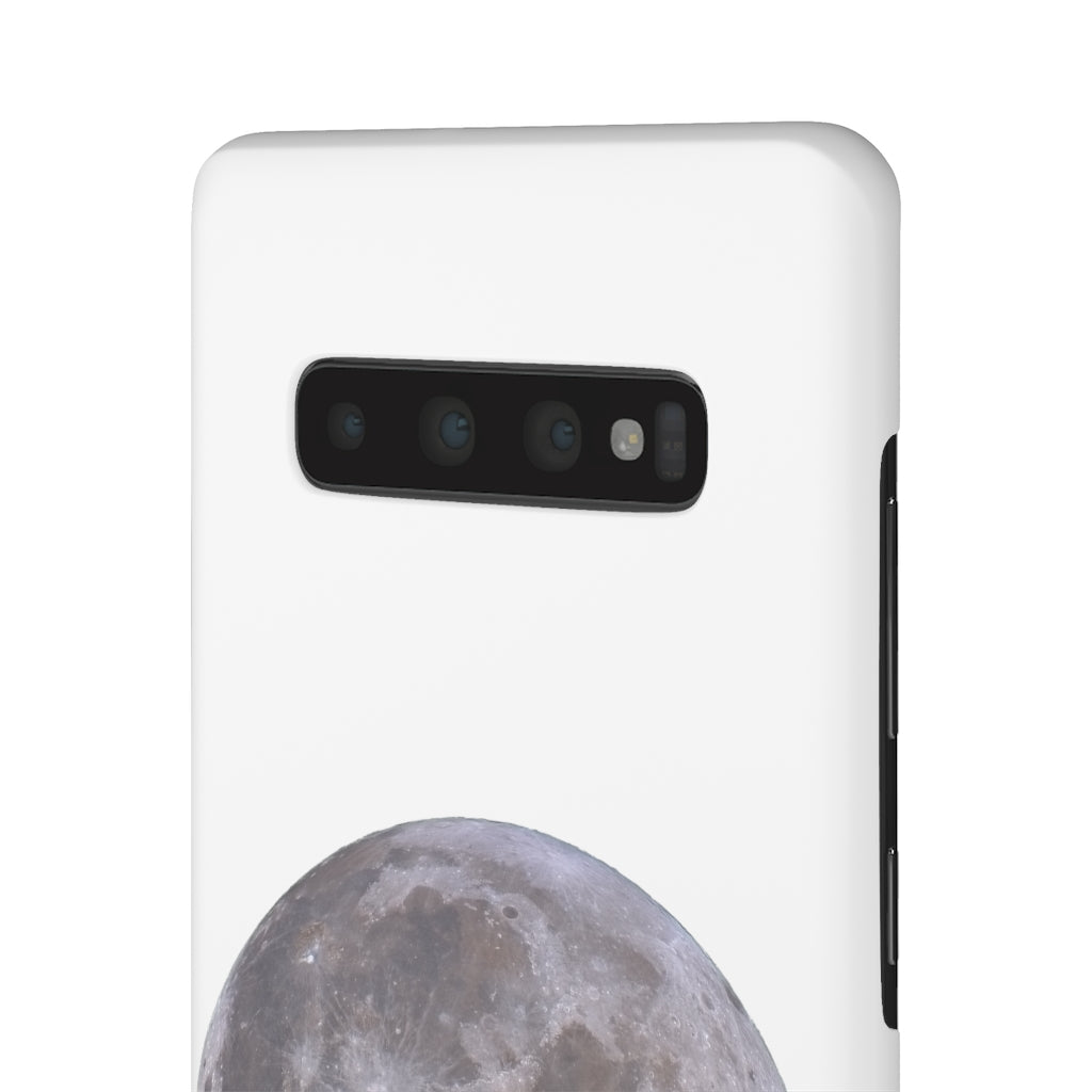 Full Moon Snap Cases - White
