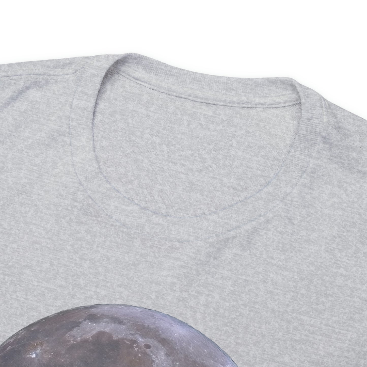 Full Moon Astronomy Tshirt - Telescope Back Design