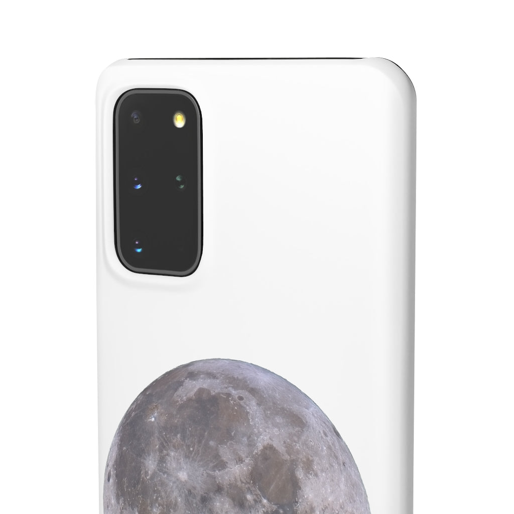 Full Moon Snap Cases - White