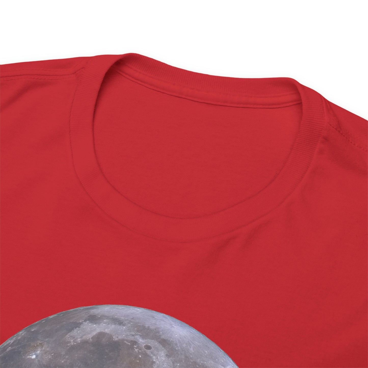 Full Moon Astronomy Tshirt - Telescope Back Design
