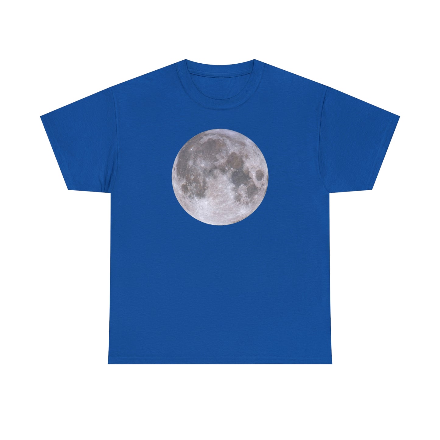Full Moon Astronomy Tshirt - Telescope Back Design