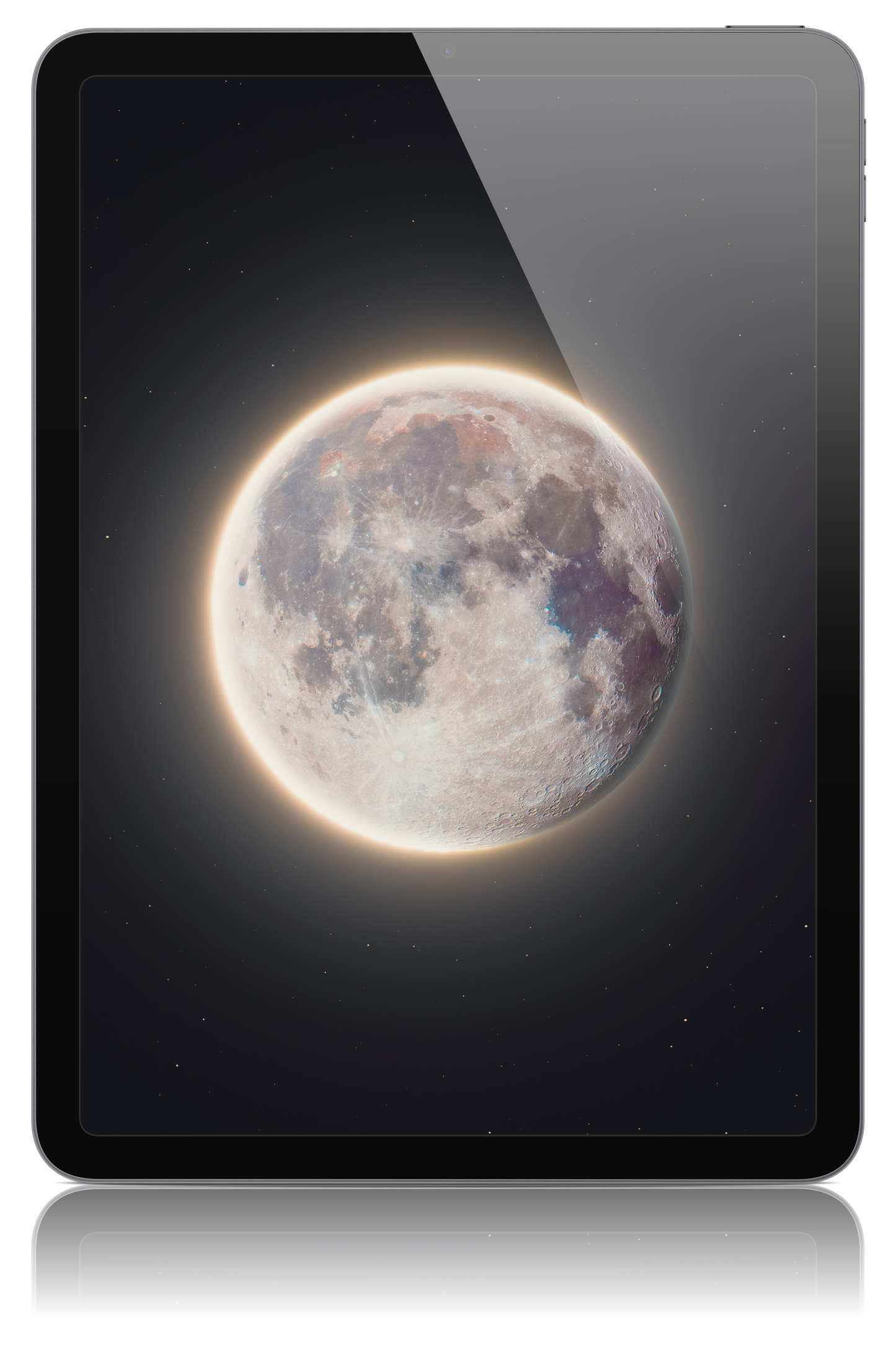 Waning Gibbous Moon (March 8th 2023) Wallpaper Bundle