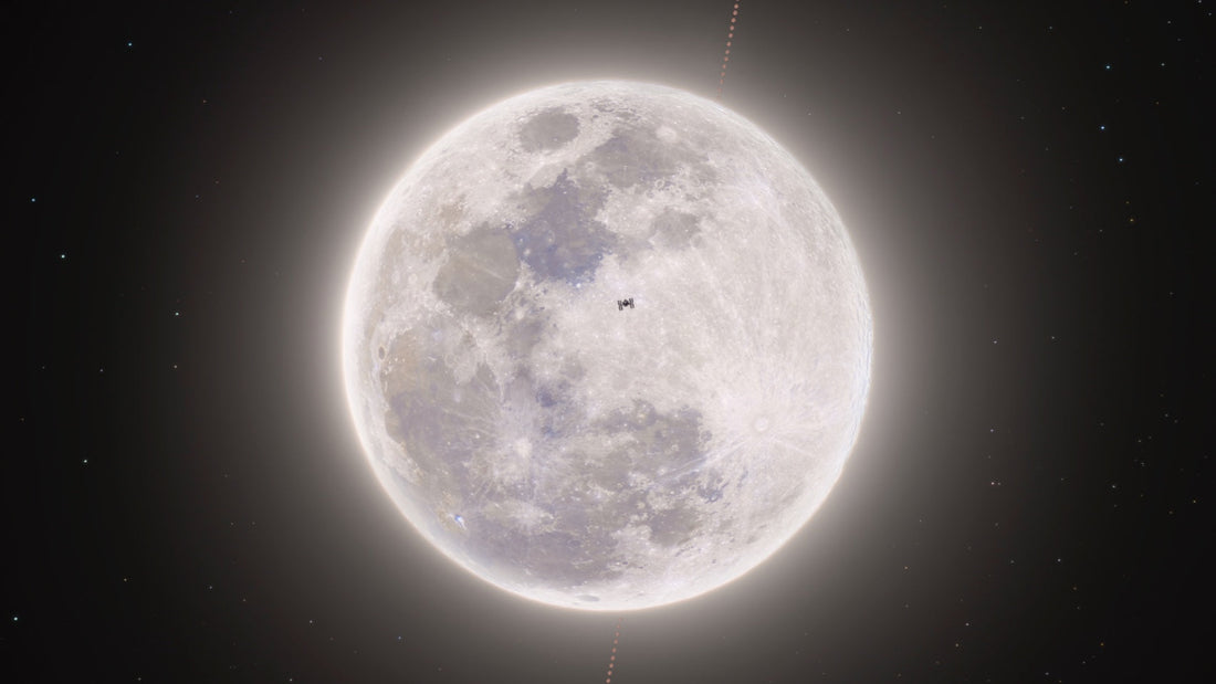 How to capture the International Space Station (ISS) in Front of the Moon🐺🌕🛰️