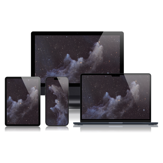 Witch Head Nebula January 2025 Wallpaper Bundle 🌌✨