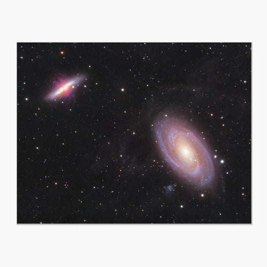 Galactic Harmony: Bode’s Dance with the Cigar Galaxy