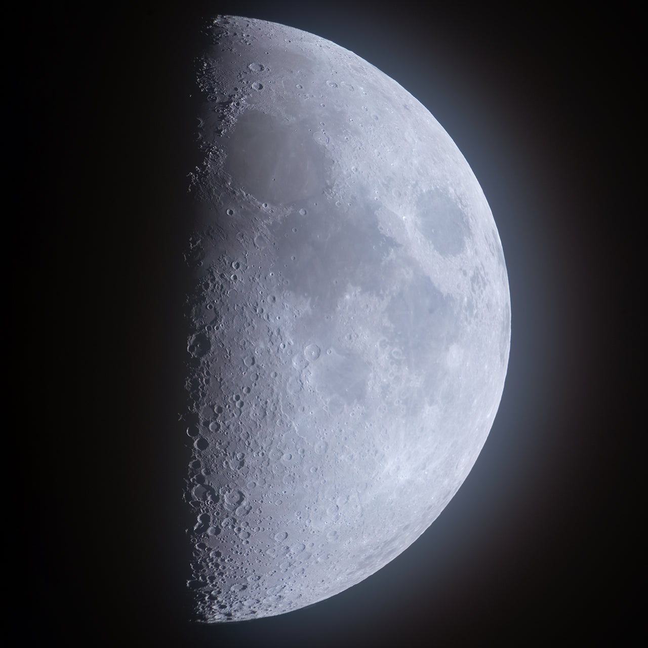 First Quarter Moon April 15th 2024 Wallpaper Bundle