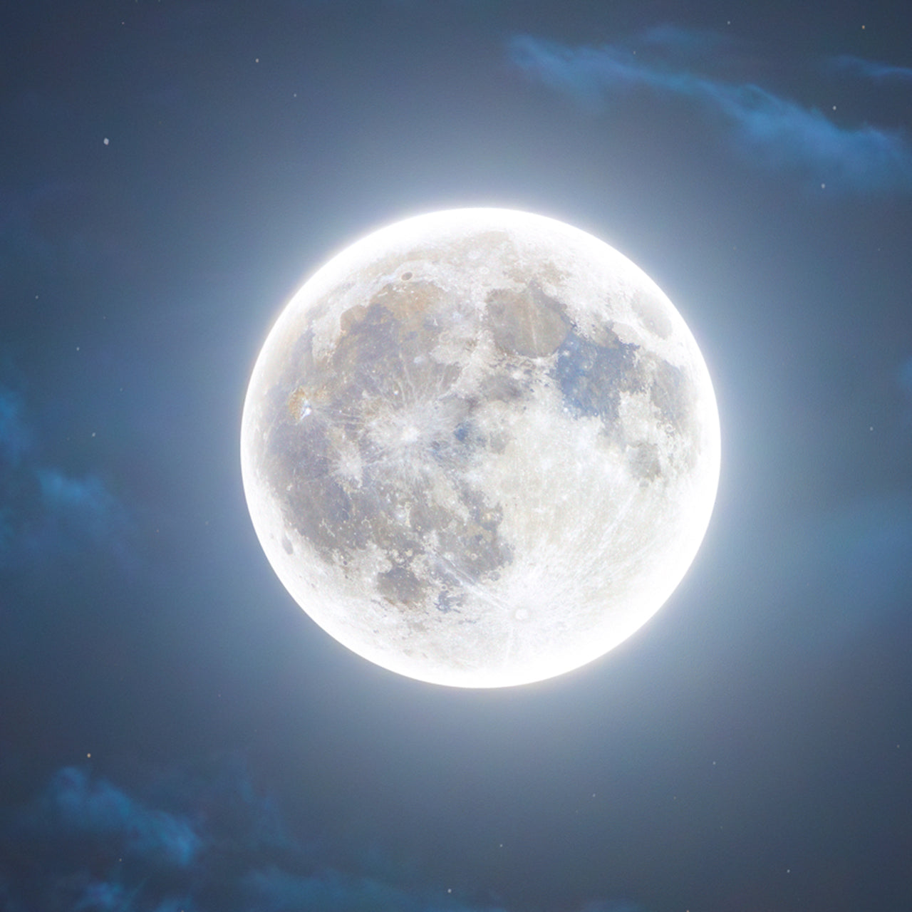 Full Hunter Moon of October 2023 PC Wallpaper