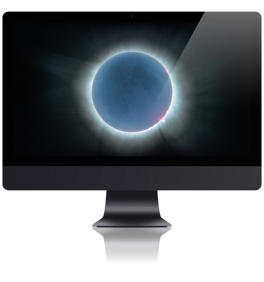 Total Solar Eclipse April 8th 2024 PC Wallpaper