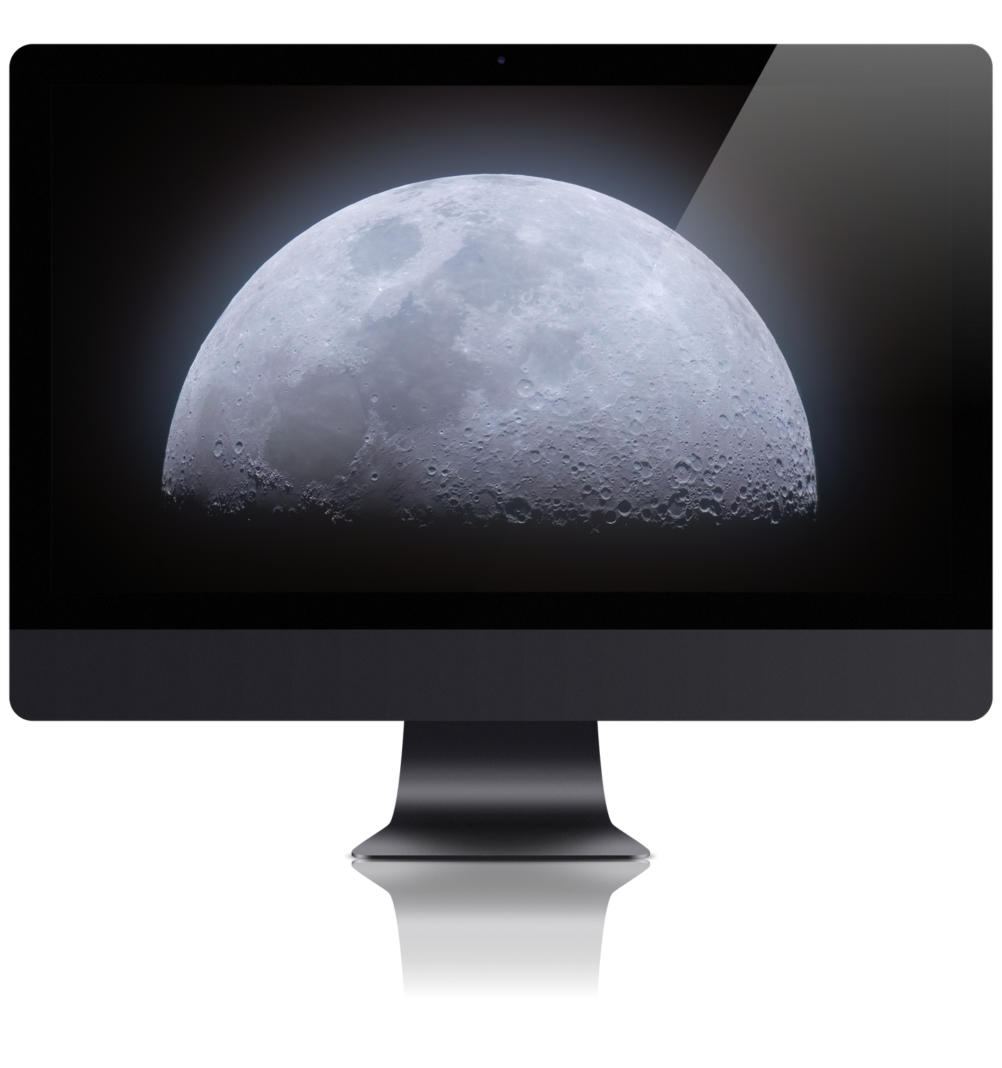 First Quarter Moon April 15th 2024 Wallpaper Bundle