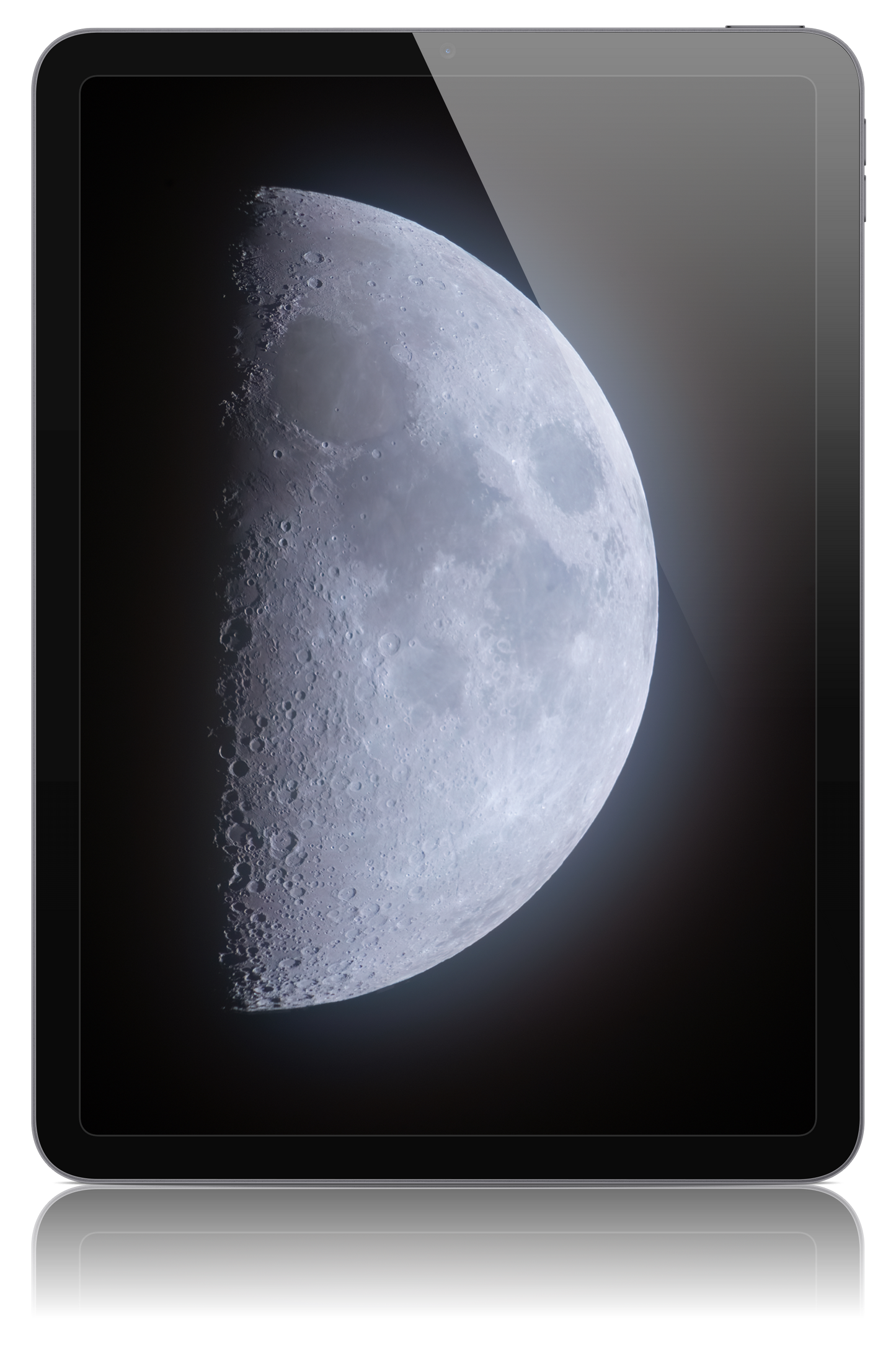 First Quarter Moon April 15th 2024 Wallpaper Bundle