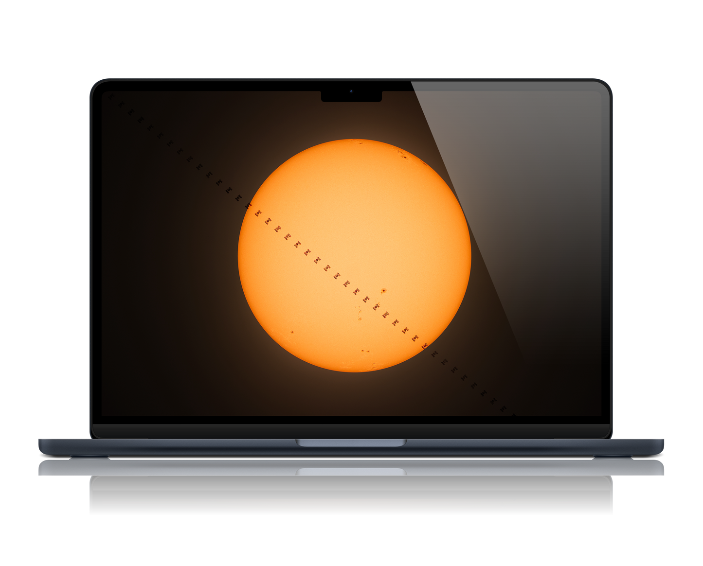 ISS Solar Transit (June 23rd 2024) Wallpaper Bundle