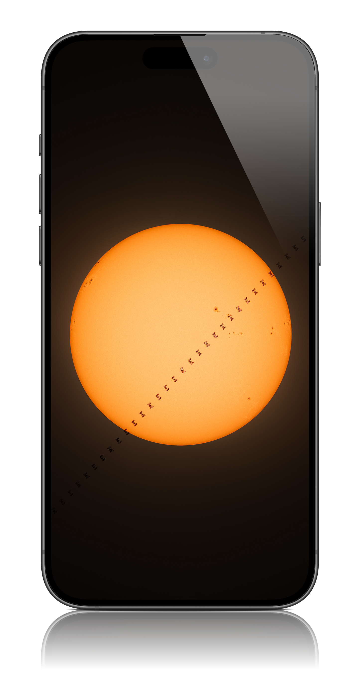 ISS Solar Transit (June 23rd 2024) Wallpaper Bundle