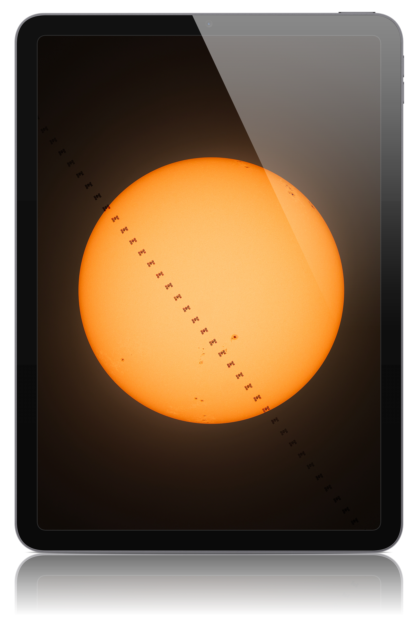 ISS Solar Transit (June 23rd 2024) Wallpaper Bundle