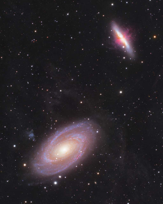 Bode's and Cigar Galaxy April 25th 2025 Wallpaper Bundle