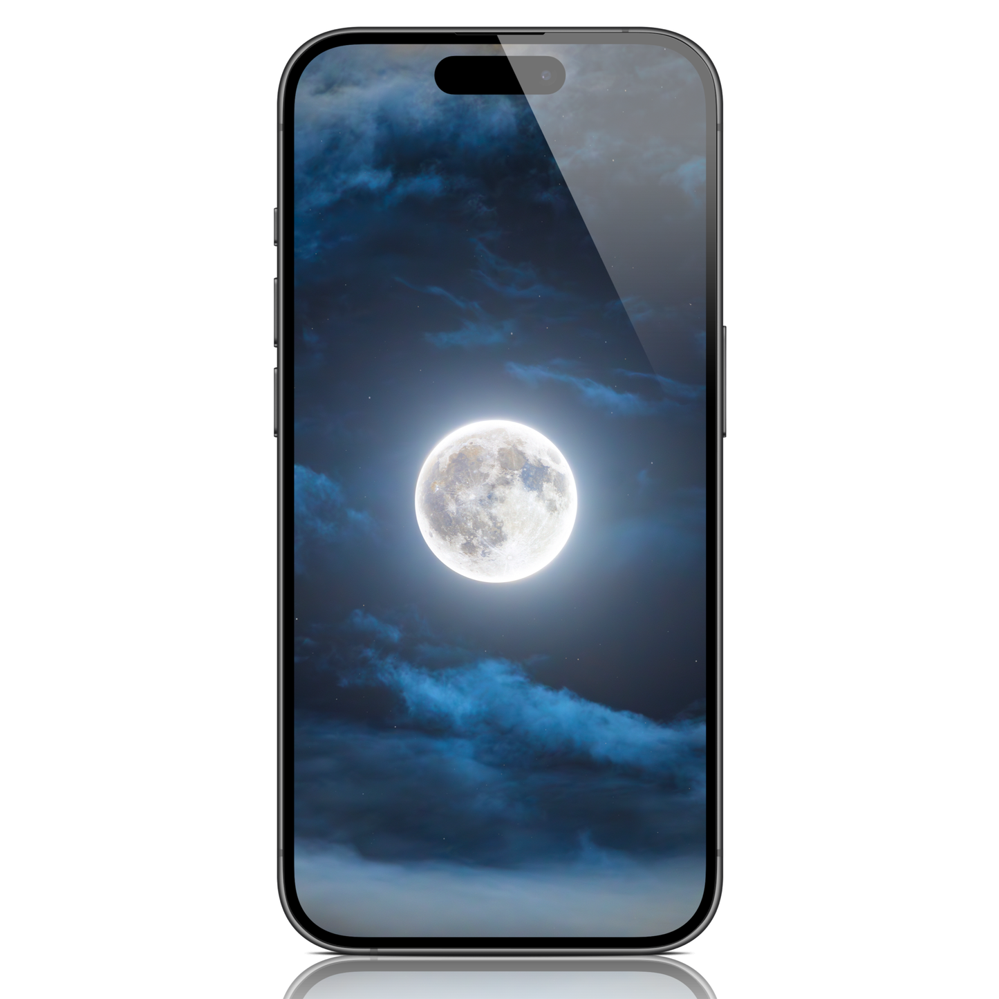 Full Hunter Moon of October 2023 Mobile Wallpaper