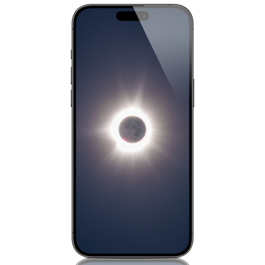 Total Solar Eclipse Version 2 April 8th 2024 Mobile Wallpaper